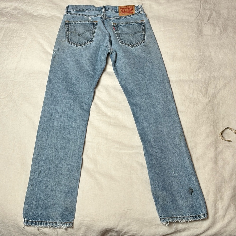 Levi's 505 Blue Women's Jeans - Picture 5 of 10